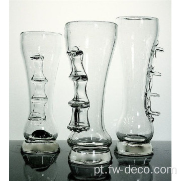 Qualidade por atacado Clear Clear Fancy Beer Glass